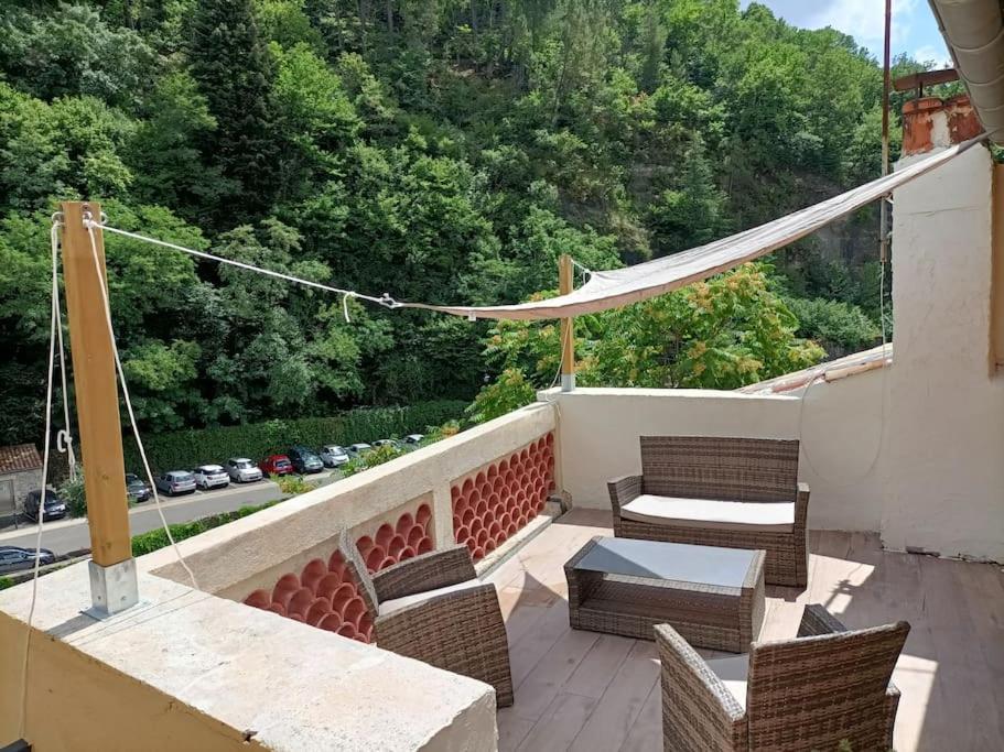 Grand Gite Terrasses Largentière Exterior foto